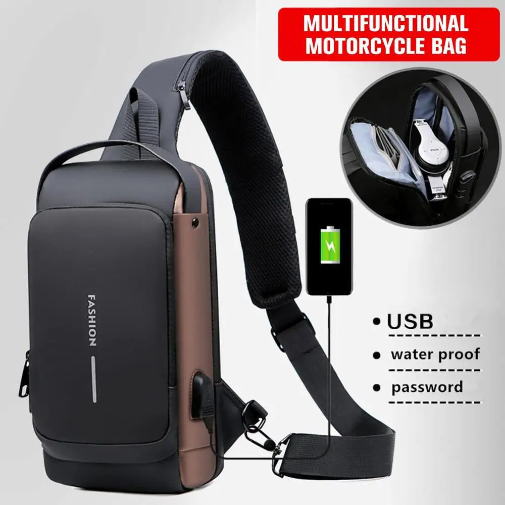 Men's Anti-Theft Sling Pack